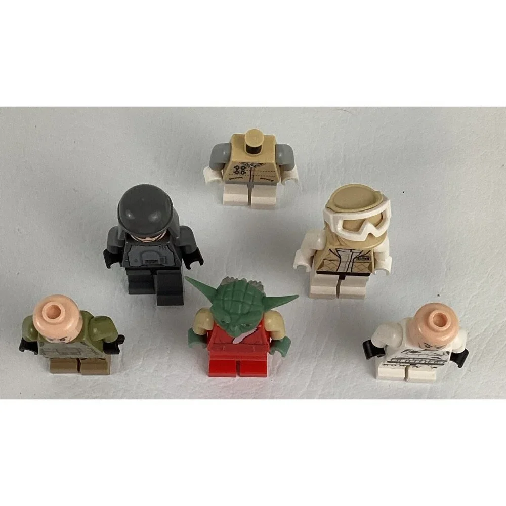 Lego Star Wars Minifigures Mini Figure Lot Hoth Santa Yoda Imperial Officer Part